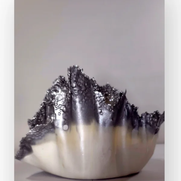 Handmade Sea-Inspired Bowl with Real Shells - Image 5