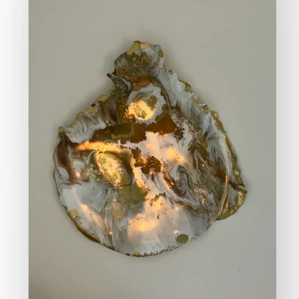 Wall Hanging with fairylights