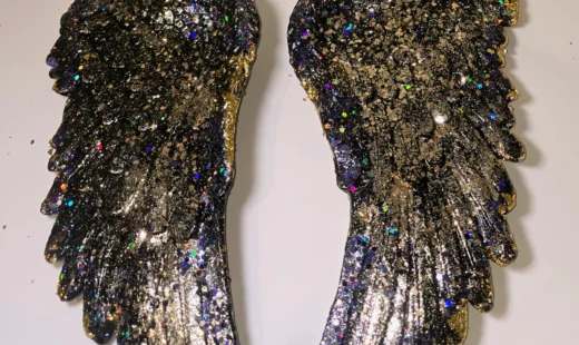 39. BLACK ANGEL WINGS