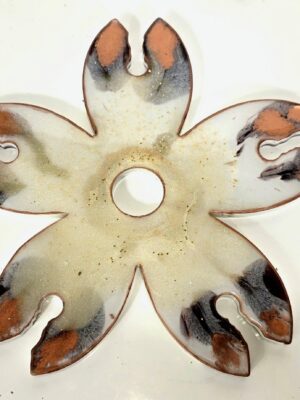 Matching coasters and over bottle glass holder