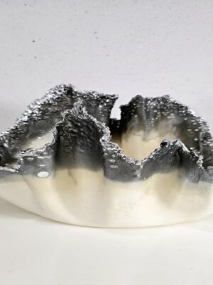 Handmade Sea-Inspired Bowl with Real Shells