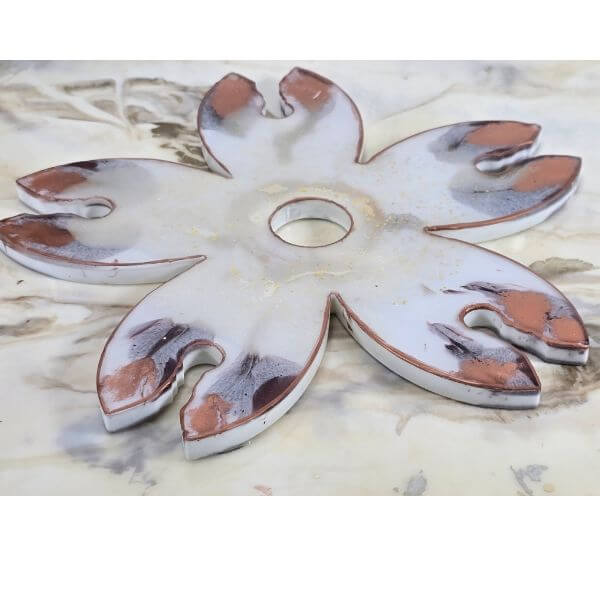 Matching coasters and over bottle glass holder
