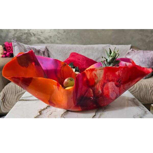 Pure Red Fruit Bowl