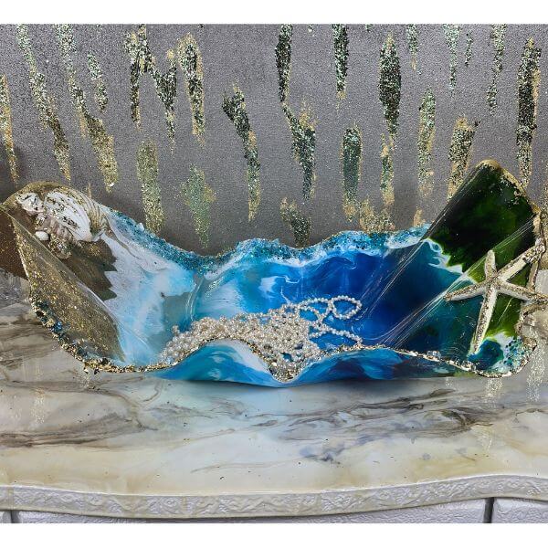 67 Extra Large Sand & Sea shallow bowl (2)