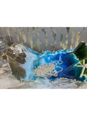 Extra Large Sand & Sea shallow bowl